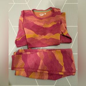 Smartwool Merino250 kids Sleeve Top and Pants Set